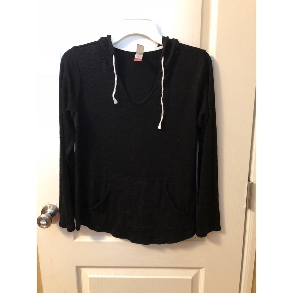 No Boundaries - black lightweight hoodie